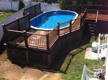 Trex Pool Deck